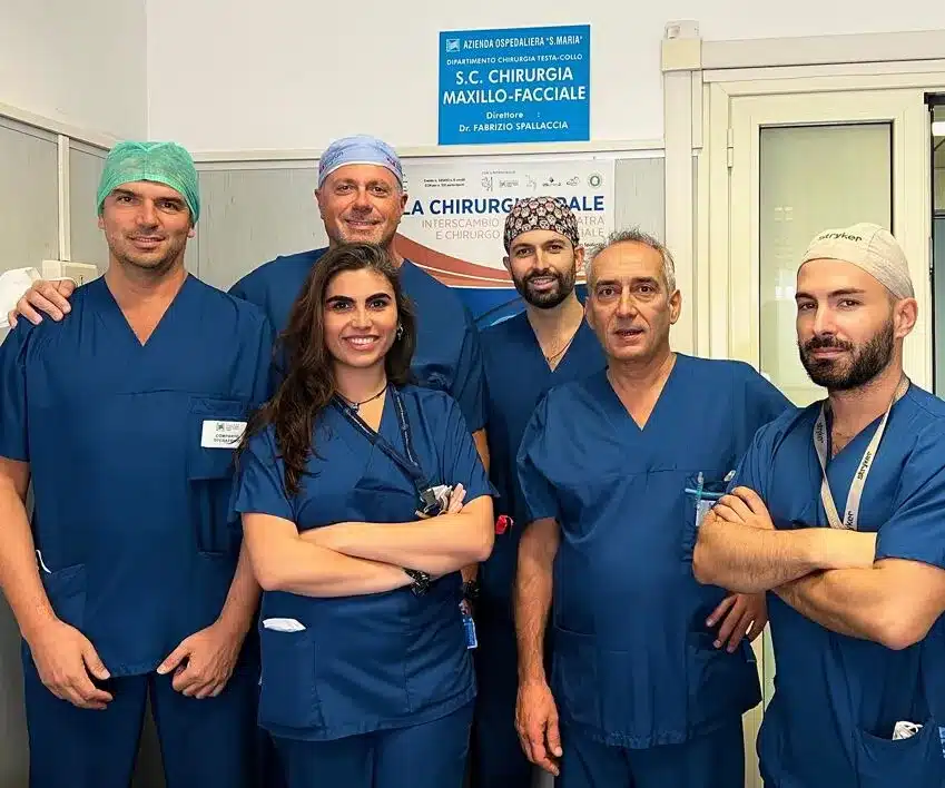Ospedale di Terni, per la prima volta in Umbria applicata una protesi personalizzata alla mandibola